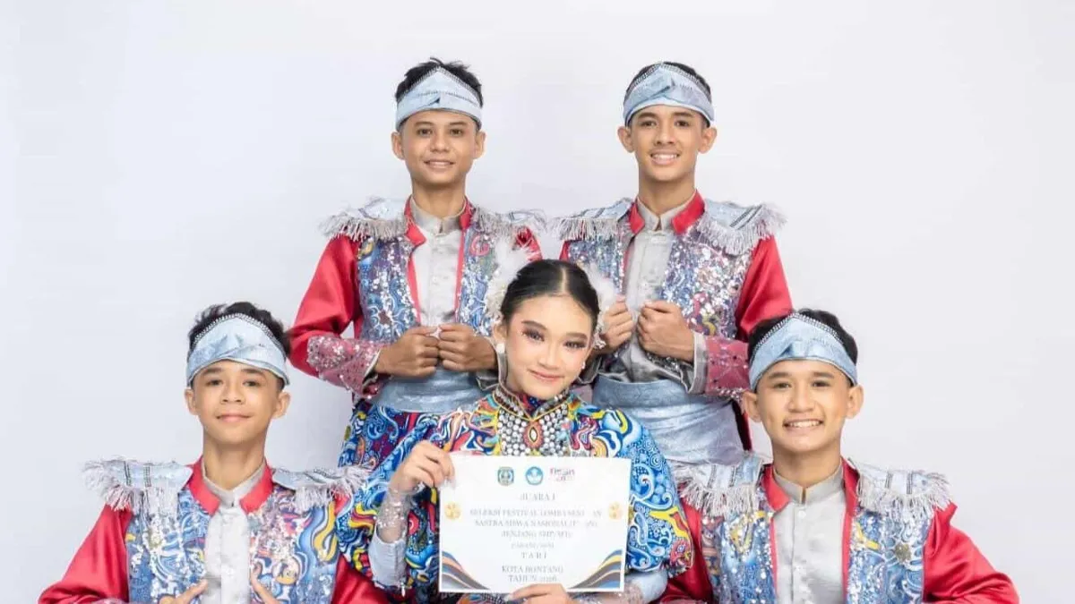 SMPN 3 Bontang Incar Prestasi Provinsi Setelah Juara Tari Kota