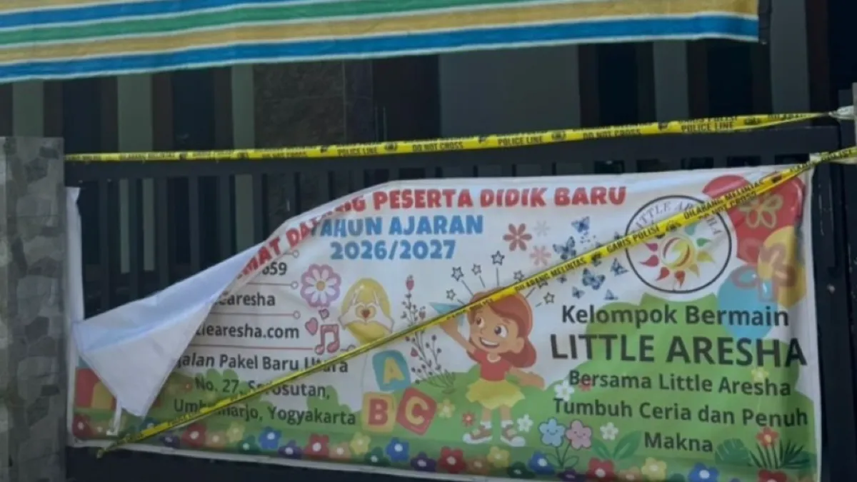 Penggerebekan Daycare Little Aresha Yogyakarta Viral, Polisi dan Bukti Visum Ungkap Kekejaman Pengelola