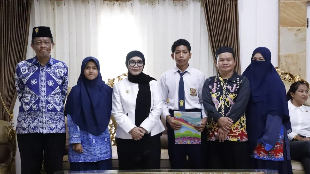Harumkan Nama Daerah, Wali Kota Bontang Sambut Dua Siswa Peraih Perunggu MHQ Nasional