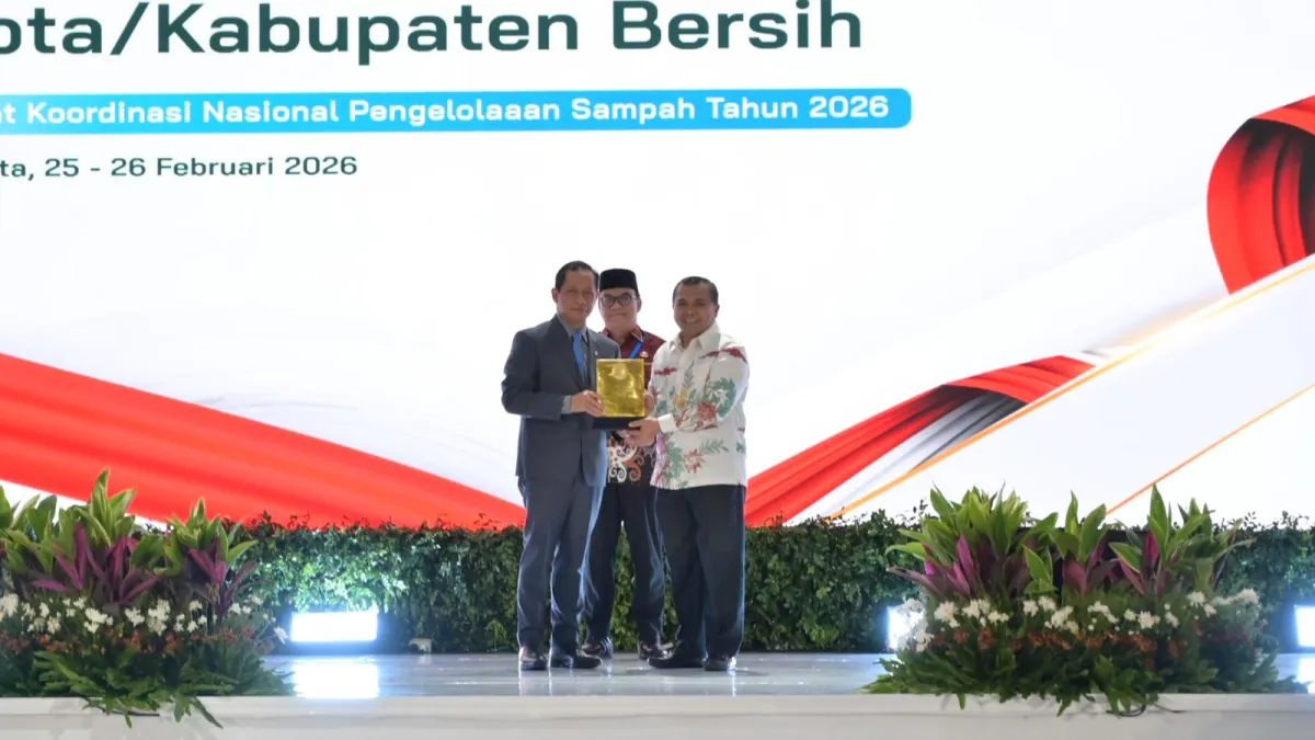 Kota Bontang Raih Peringkat 5 Nasional Pengelolaan Sampah Terbaik 2026