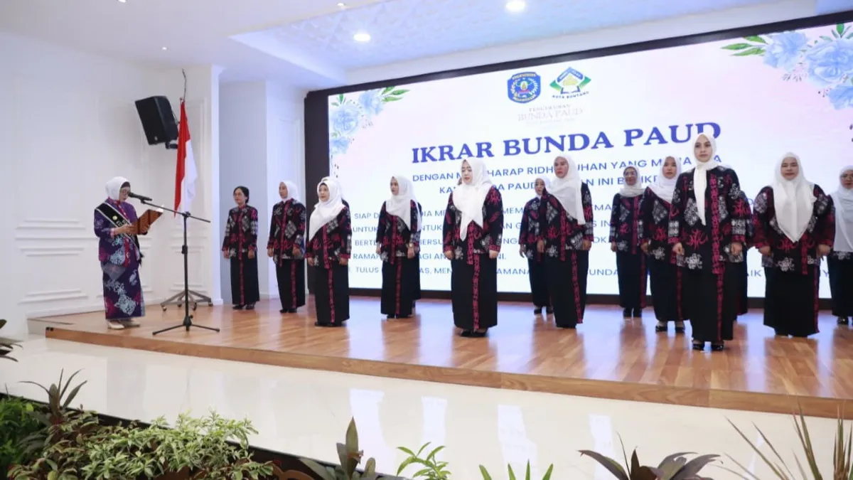 Neni Moerniaeni Kukuhkan Bunda PAUD se-Bontang, Targetkan Angka Stunting Turun di Bawah 10 Persen