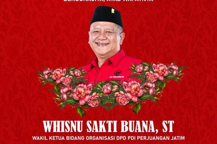 Whisnu Sakti Buana Eks Wali Kota Surabaya Wafat, PDIP: Kena Penyakit Jantung