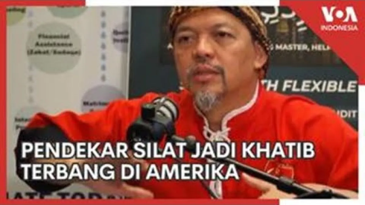 Pendekar Silat Jadi Khatib Terbang di Amerika