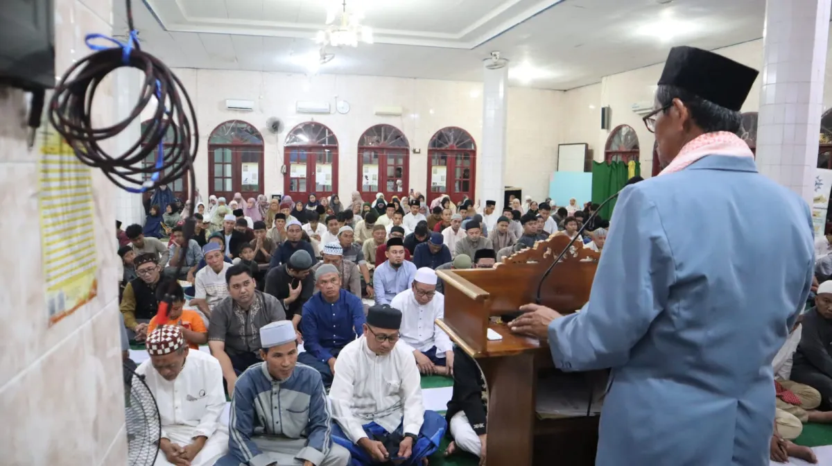 Masjid Al Ikhlas Muhammadiyah Bontang Dipadati Jamaah di Salat Tarawih Perdana, Mulai Puasa 18 Februari 2026