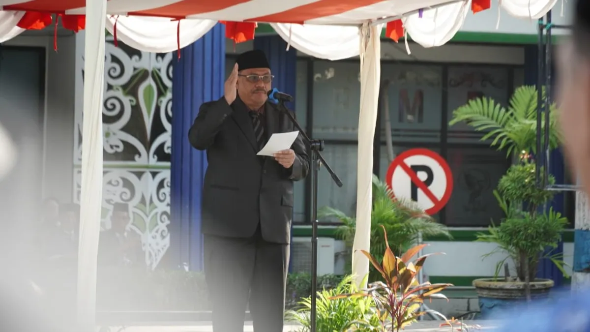 Pimpin Upacara Hari Lahir Pancasila, Pj Sekda Bontang Bacakan Pesan Perdamaian Dunia dari BPIP RI