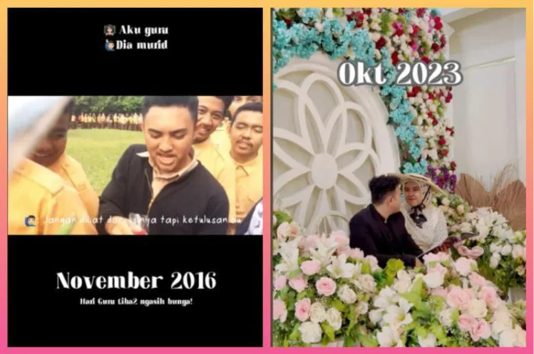 Ciye! Pasangan Beda 9 Tahun di Kaltim Ini Mendadak Viral Usai Ketahuan Netizen: Dulu Panggil Guru, Sekarang Manggil Sayang