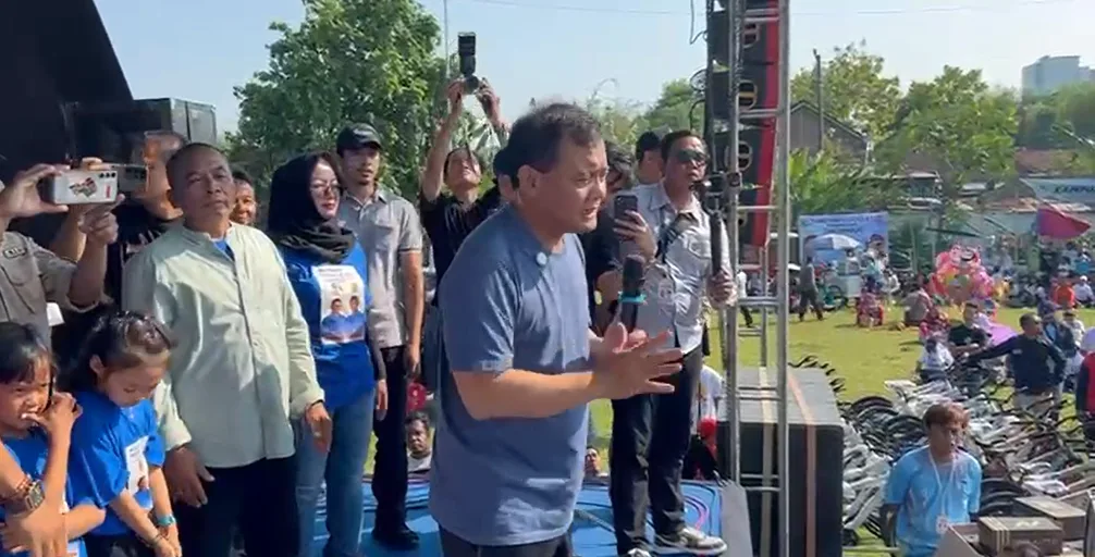Pesan Bacagub Jateng Ahmad Luthfi untuk Warga Sukoharjo Saat Hadiri Jalan Sehat