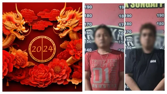 Terpopuler Hari Ini, Minggu 11 Februari 2024: 20 Contoh Ucapan Imlek hingga Dua Pria Ditangkap Polsek Sungai Pinang