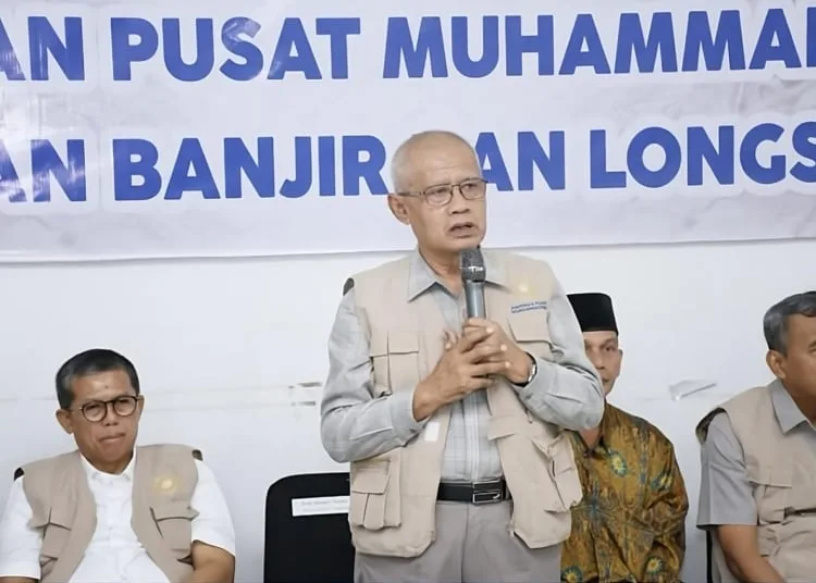Haedar Nashir Turun Langsung ke Sumatera, Muhammadiyah Gelontorkan Rp 7,5 Miliar untuk Korban Bencana