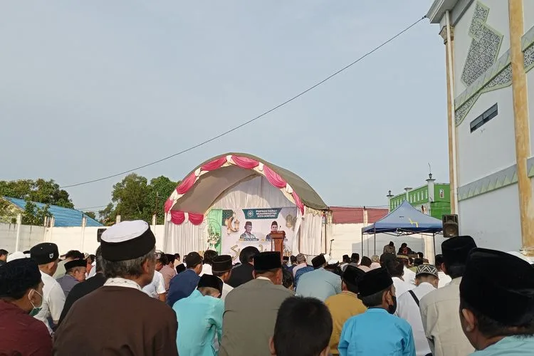 Muhammadiyah Bontang Gelar Salat Id Hari Ini, Stadion Bessai Berinta Dipadati Jemaah