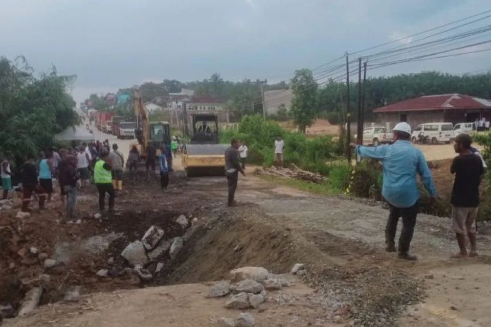 BBPJN: Perbaikan Jalan Longsor Menuju Kota Nusantara Ditargetkan Selesai 12 Hari