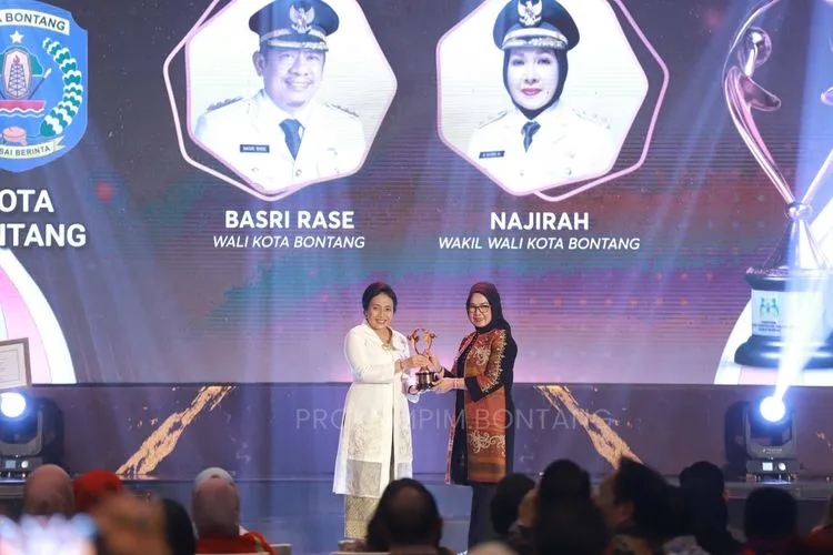 Kota Bontang Raih Penghargaan Kota Layak Anak Nindya 2023