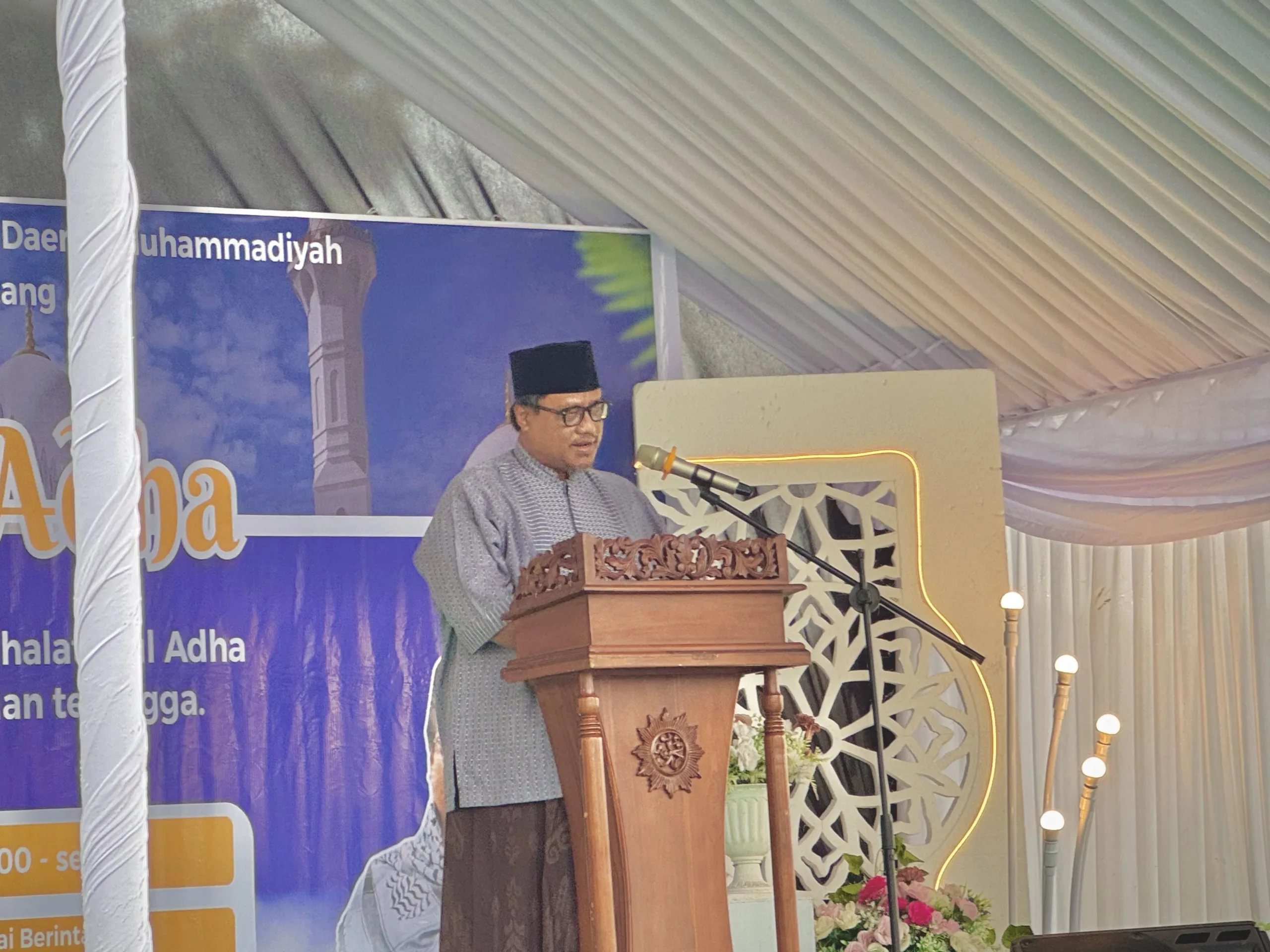 Khutbah Idul Adha Muhammadiyah Bontang: Qurban Sebagai Transformasi Menuju Taqwa dan Syukur Nikmat