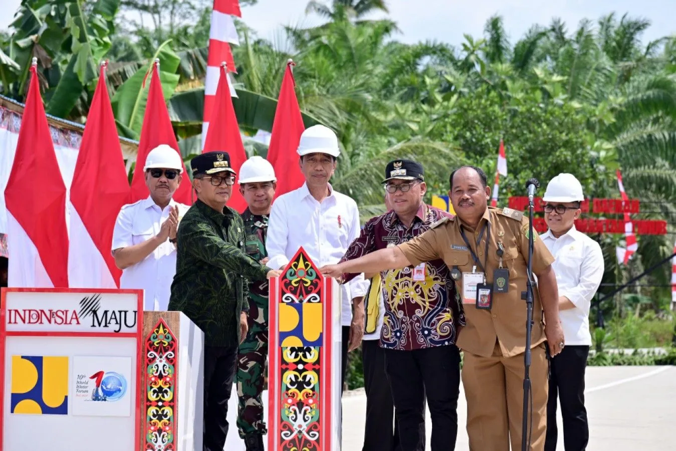 10 Ruas Jalan dan 1 Jembatan Inpres Jalan Daerah Diresmikan Jokowi, Jalan di Bontang Lestari Termasuk
