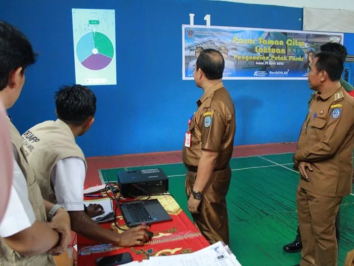 Pemkot Bontang Undi 70 Petak Baru di Pasar Loktuan, Pedagang Harap Omzet Meningkat