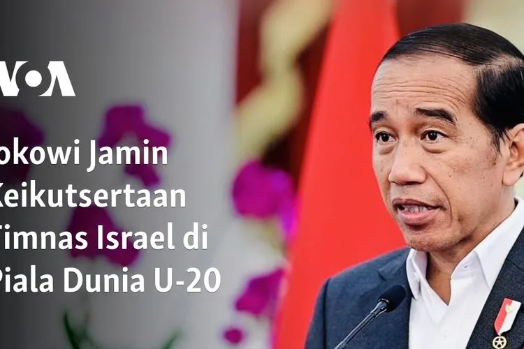 Jokowi Jamin Keikutsertaan Timnas Israel di Piala Dunia U-20 Tak Pengaruhi Dukungan ke Palestina