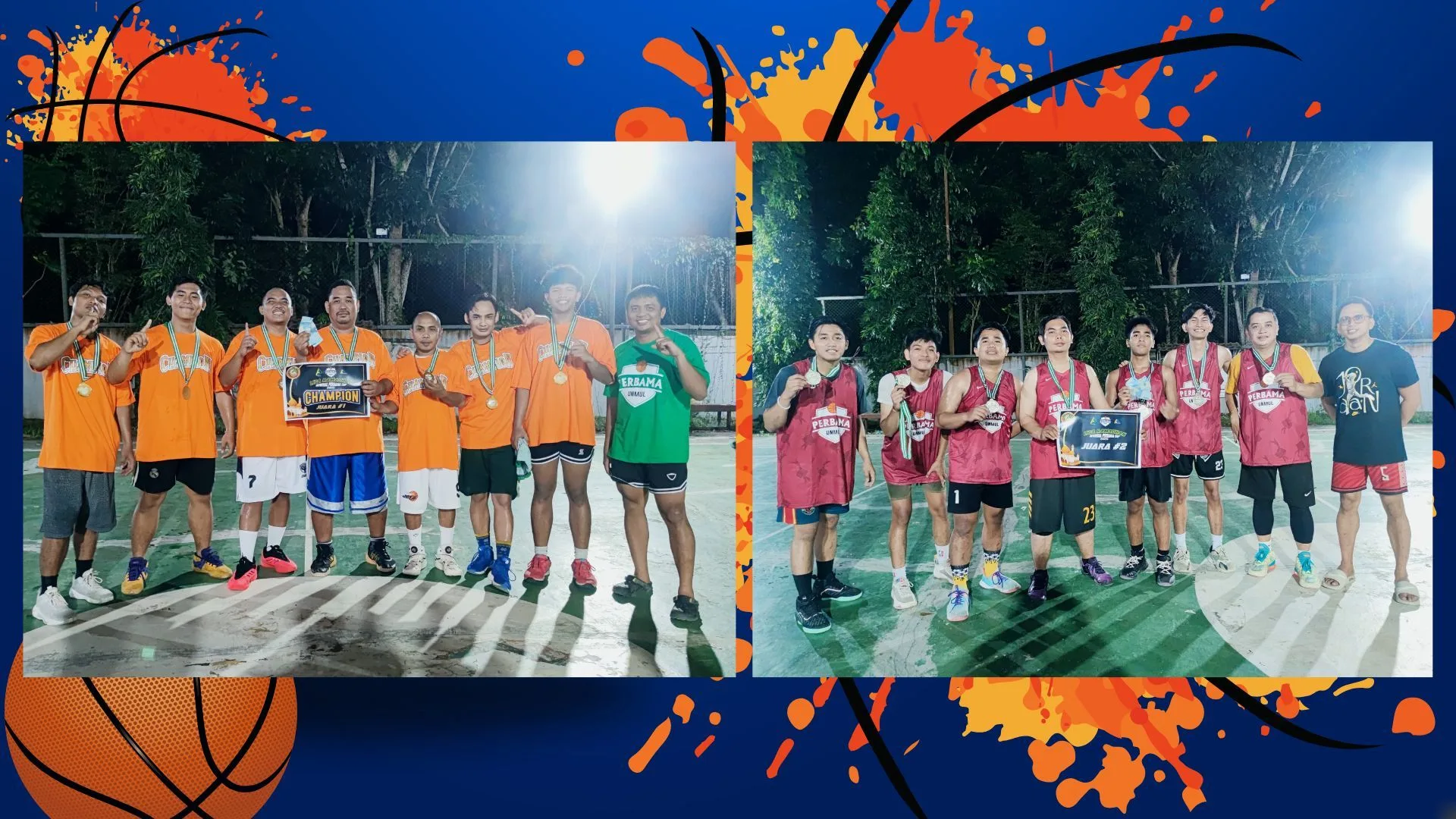 Ini Jawara Liga Ramadan Bola Basket Perbama Universitas Mulawarman 2025