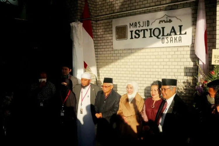 Ma’ruf Amin Resmikan Masjid Istiqlal Osaka di Jepang