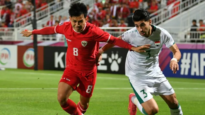 Imbang 1-1 Hingga Akhir Babak Kedua, Indonesia vs Irak Dilanjutkan ke Babak Pertambahan Waktu