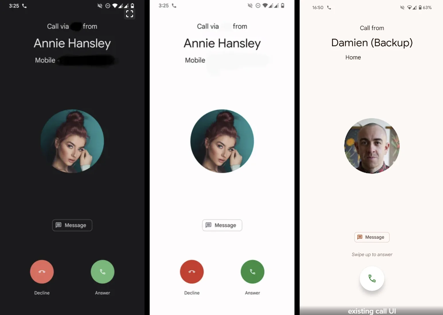 Google Phone Sedang Menguji Antarmuka Panggilan Masuk yang Baru
