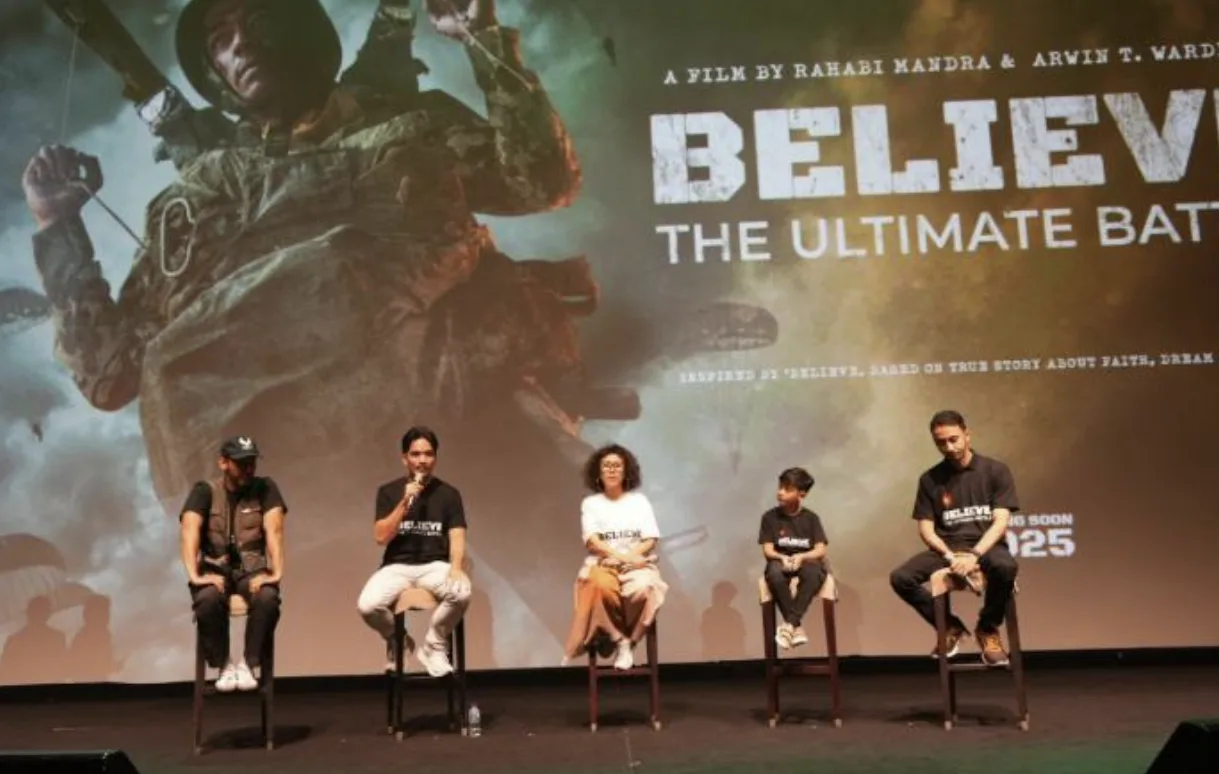 Teaser Film ‘Believe’ Ungkap Perjuangan Prajurit TNI di Operasi Seroja 1975