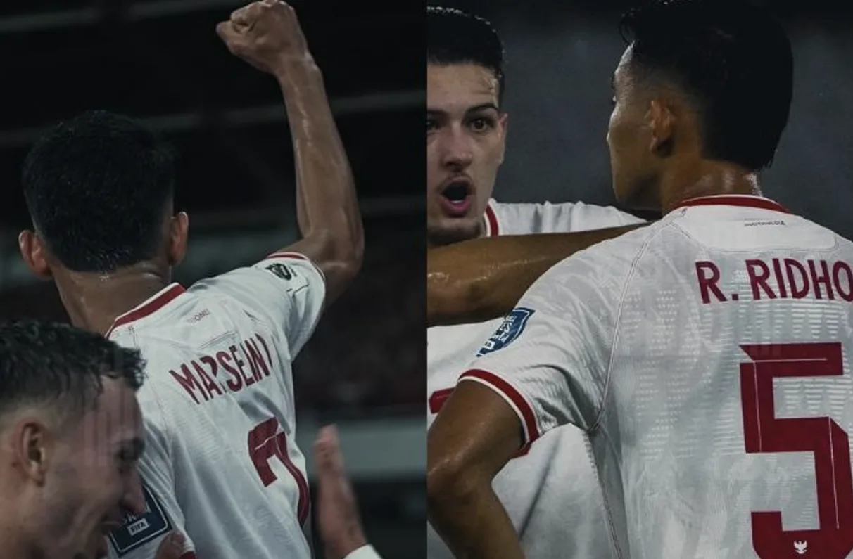 Marselino dan Ridho Masuk Team of The Week Asia usai Tampil Gemilang Lawan Arab Saudi