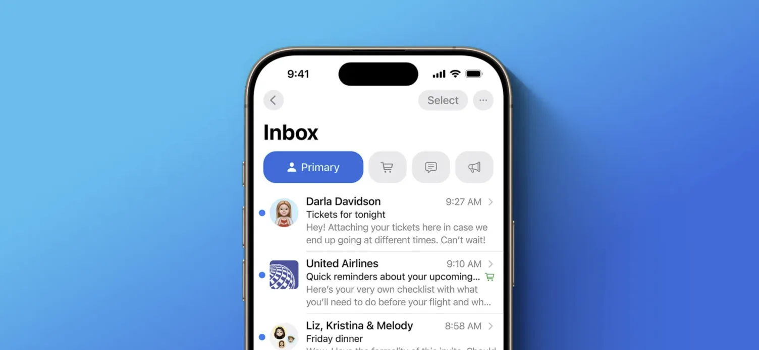 Apple Mail di iOS 18.2 Hadir dengan Desain Ulang Terbesar, Berikut Fitur Terbarunya