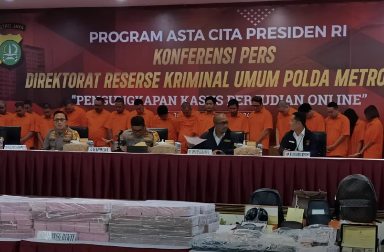 Jadi Bandar hingga Cuci Uang, Begini Peran 28 Tersangka yang Libatkan Oknum Pegawai Komdigi yang Terancam Dipenjara 20 Tahun!