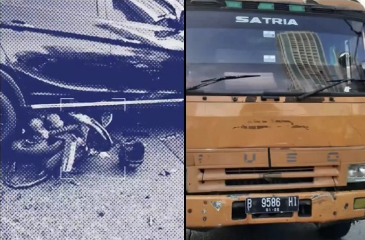 Dentuman Keras Saat Truk Tronton Tabrak 8 Kendaraan di Slipi Jakbar Bikin Warga Merinding, Begini Kronologinya
