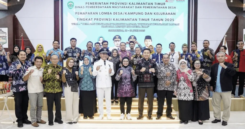 Kelurahan Satimpo Bontang Masuk 3 Besar Lomba Desa/Kampung dan Kelurahan Tingkat Kaltim 2025, Wali Kota Apresiasi Inovasi