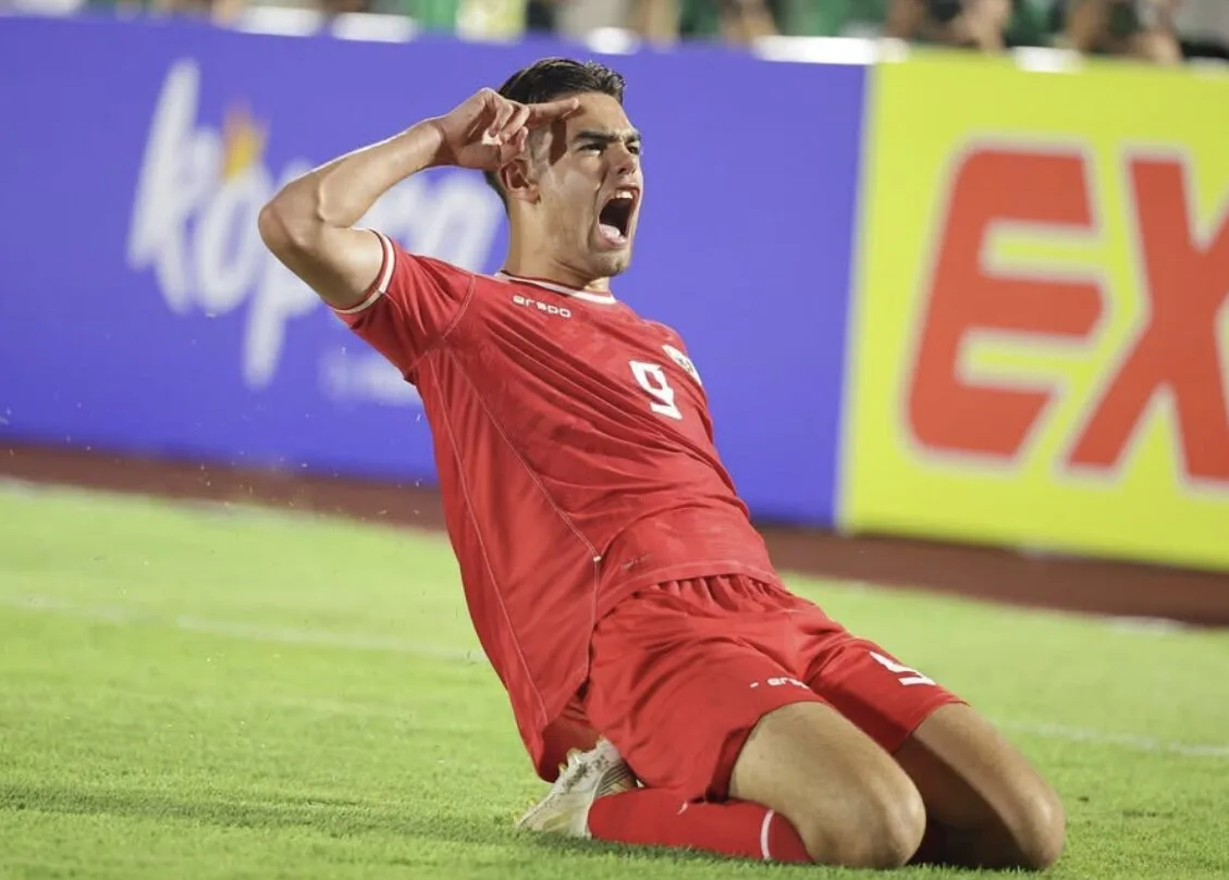 Jens Raven Menggila! Cetak 5 Gol, Timnas U-23 Bantai Brunei 7-0 di Babak Pertama