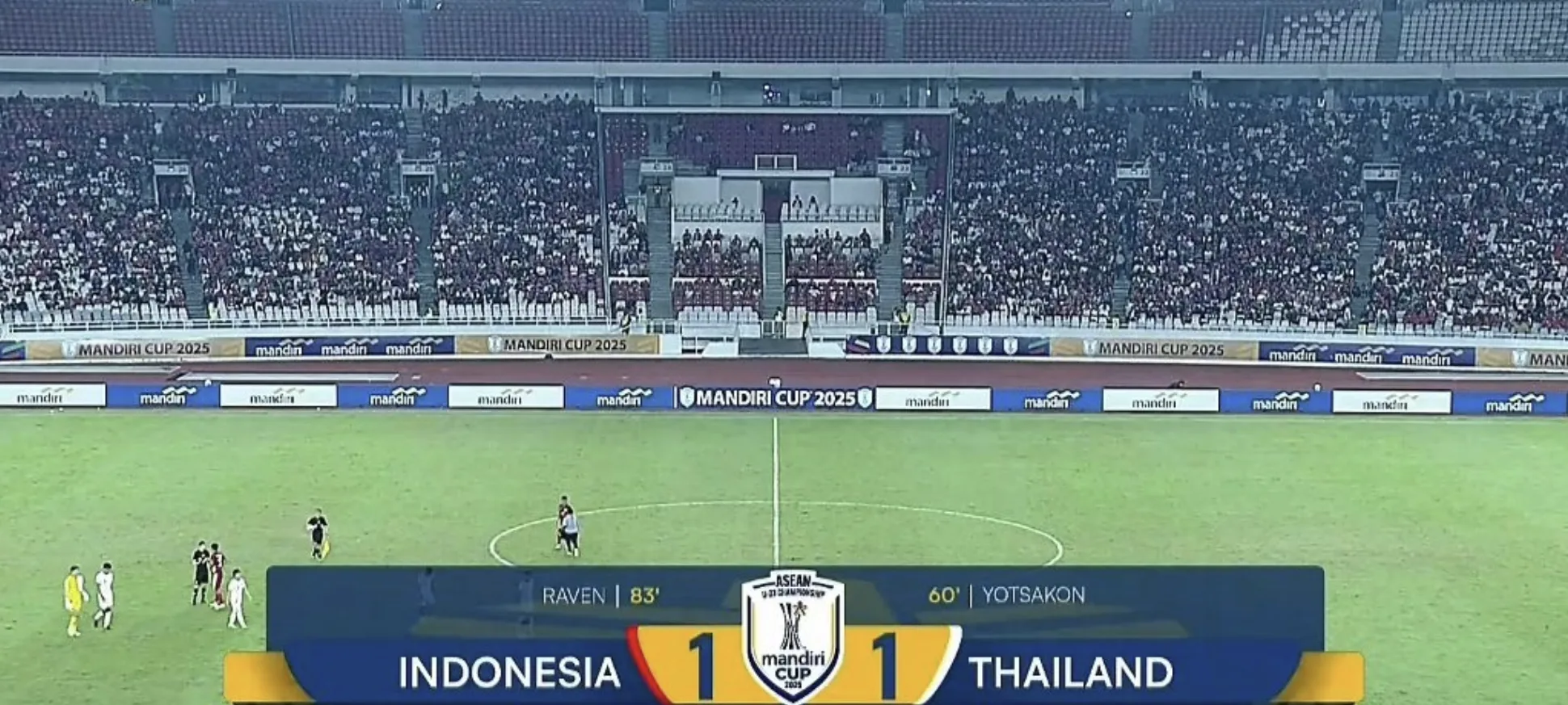 Indonesia 1-1 Thailand, Tiket Final AFF U-23 Ditentukan Lewat Adu Penalti