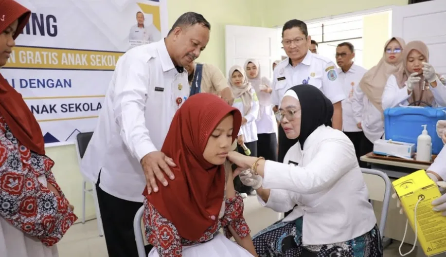 Pemkot Bontang Sasar Siswa SD Lewat Pemeriksaan Kesehatan Gratis dan Imunisasi BIAS 2025
