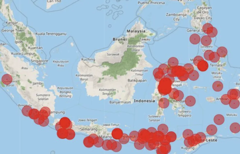 BMKG: Belasan Gempa Guncang Indonesia Semalaman, Terkuat M 5,0 di Aceh