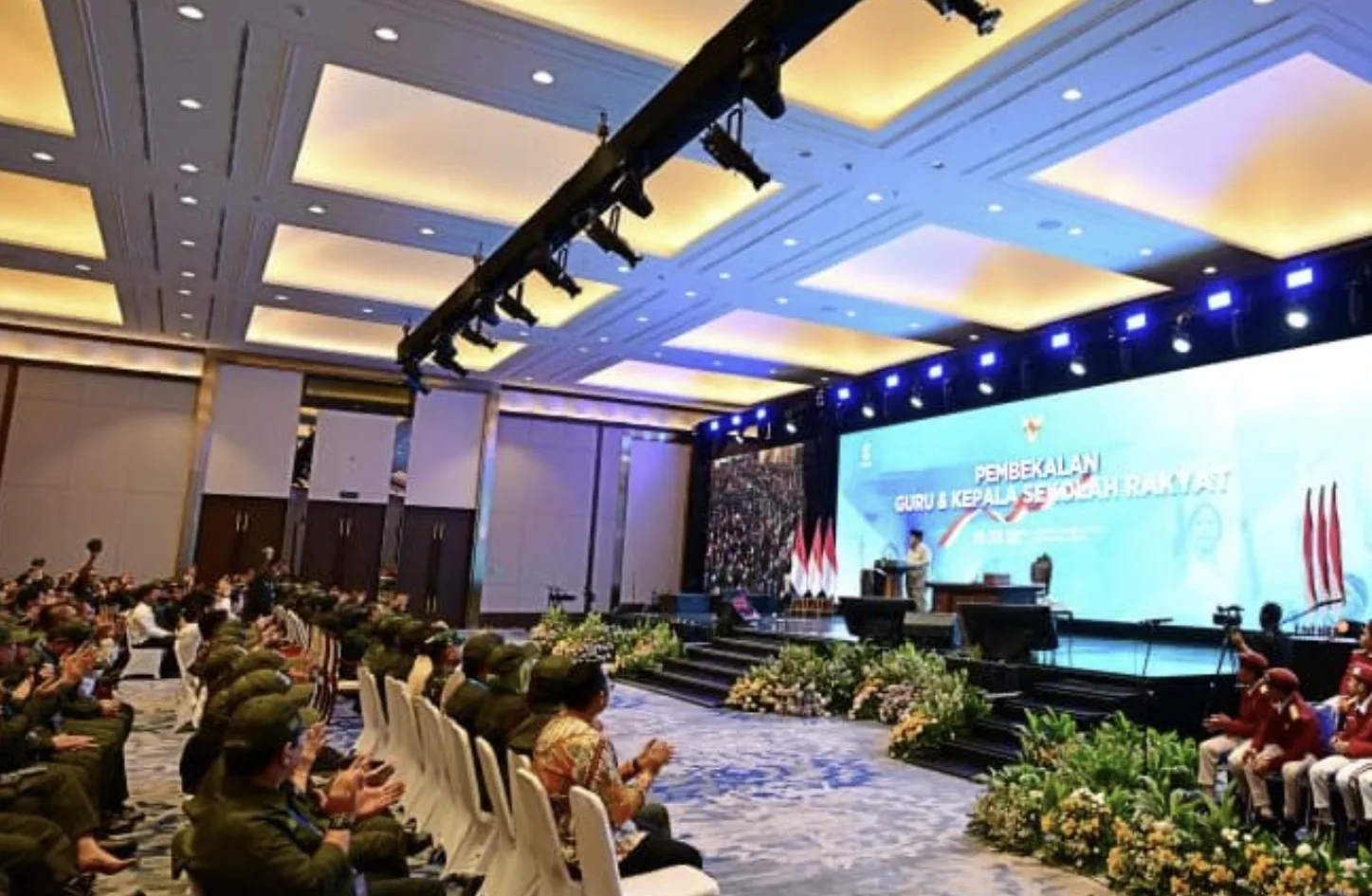 Prabowo Sentil Kebocoran Dana Pendidikan: “Anggaran Sekian, Sampai di Saya Sekian, Hangusnya di Mana?”