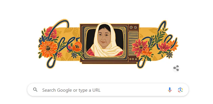 Google Doodle Hari Ini Peringati Kelahiran Aminah Cendrakasih, Mak Nyak Si Doel Anak Sekolahan