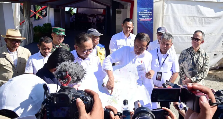 Daerah IKN Bagian Barat Sudah Padat, Jokowi: Investor Sudah Antre
