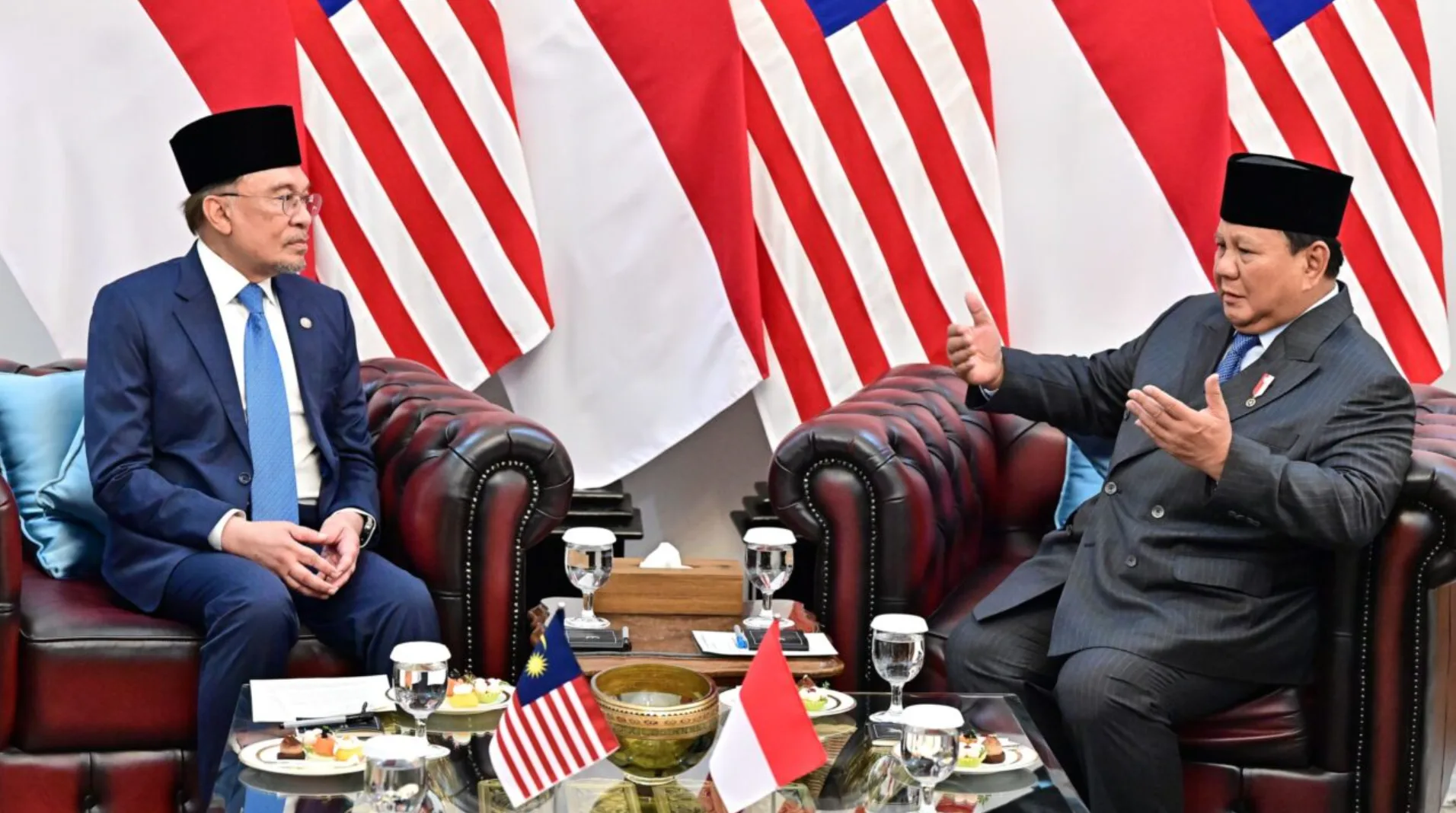 Terima Kunjungan PM Malaysia, Prabowo Siap Dukung Penuh Kepemimpinan Anwar Ibrahim di ASEAN