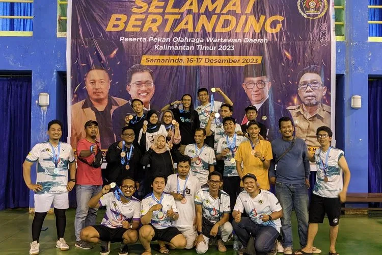 Powarda Kaltim, PWI Bontang Raih 10 Medali
