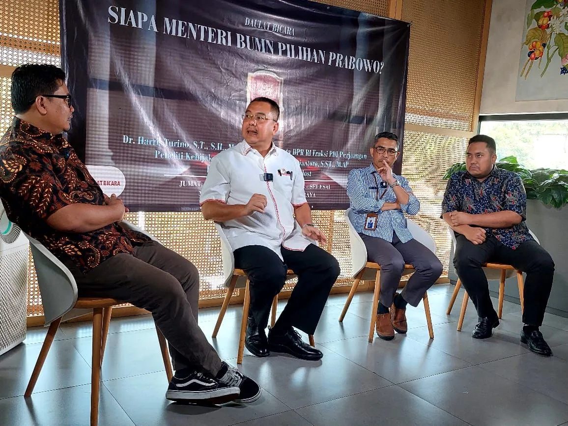 PDIP Tegaskan Sikap, Harris Turino: Menteri BUMN Pilihan Prabowo Sudah di Kantong