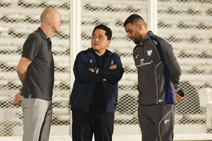 Tekanan Tinggi Jelang Indonesia vs Bahrain di Kualifikasi Piala Dunia 2026, Erick Thohir Optimistis Garuda Bangkit