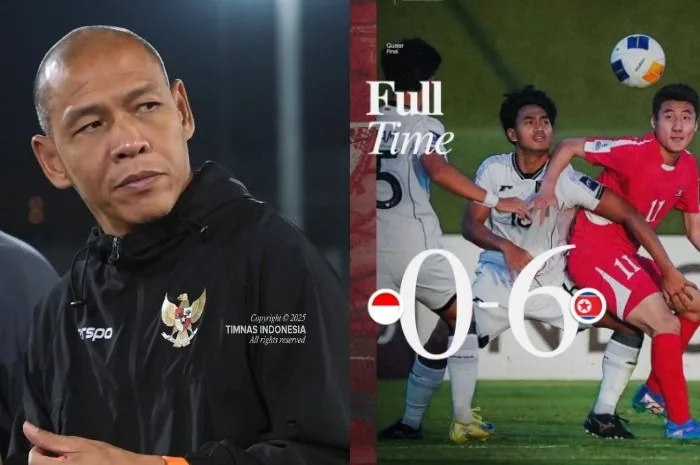 Timnas U-17 Digilas Korea Utara 0-6, Nova Arianto Akui Jadi Pelajaran Krusial