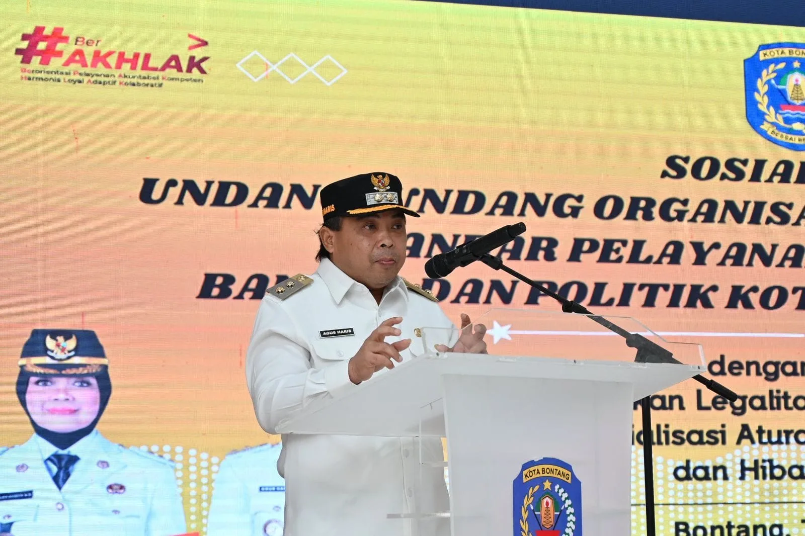 Wujudkan Indonesia Emas 2045, Pemkot Bontang Ajak Ormas Bersinergi Lewat Pemahaman UU dan Pelayanan Kesbangpol