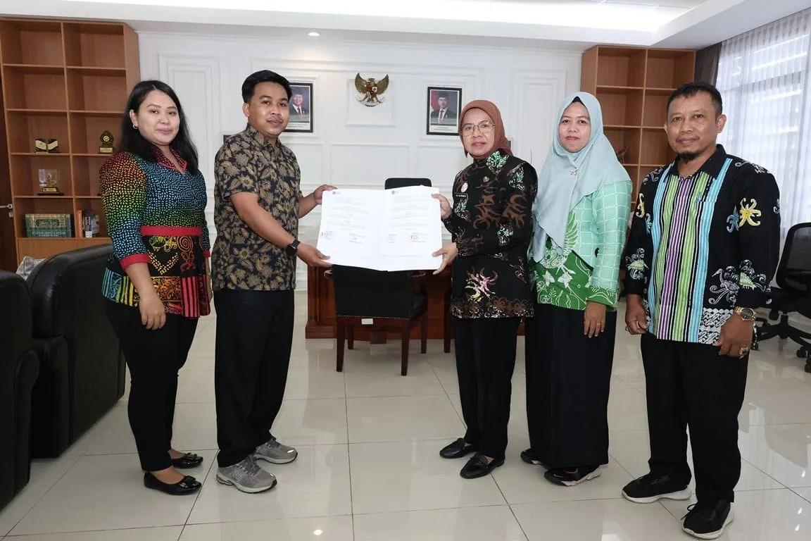 Setda Bontang-Bank Sampah Bessai Berinta Sulap Limbah Arsip Jadi Produk Bernilai