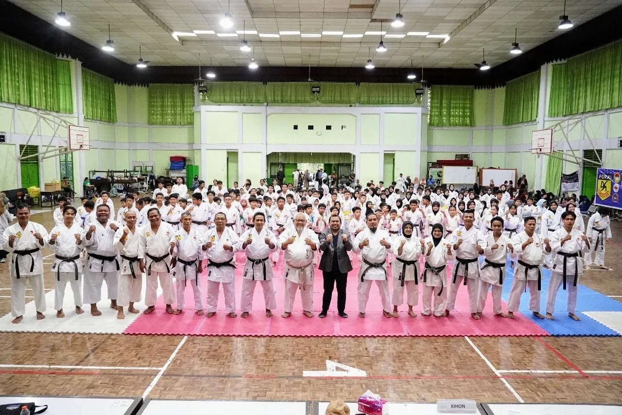 UKT INKAI Bontang Resmi Dibuka Wawali Agus Haris, Semangat Regenerasi dan Prestasi Karate Digelorakan