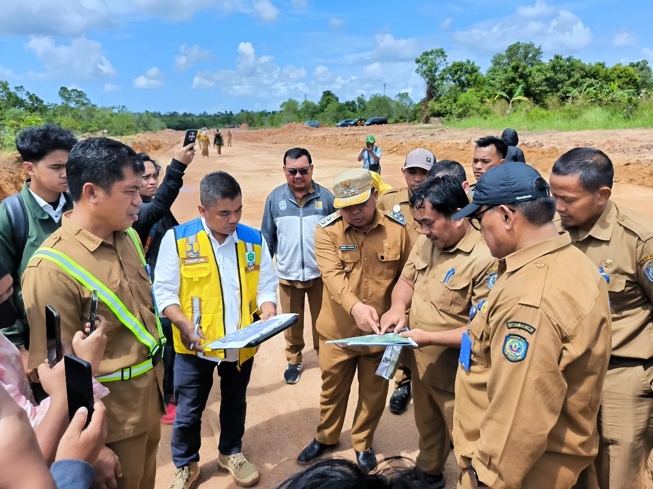 Proyek Sekolah Rakyat di Lahan 8 Hektar, Wawali Tinjau Lokasi di Bontang Lestari