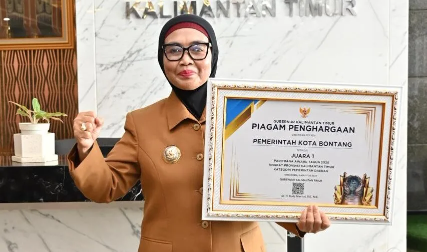 Raih Juara 1 Paritrana Award Kaltim, Kota Bontang Dinobatkan Sebagai yang Terbaik dalam Perlindungan Pekerja