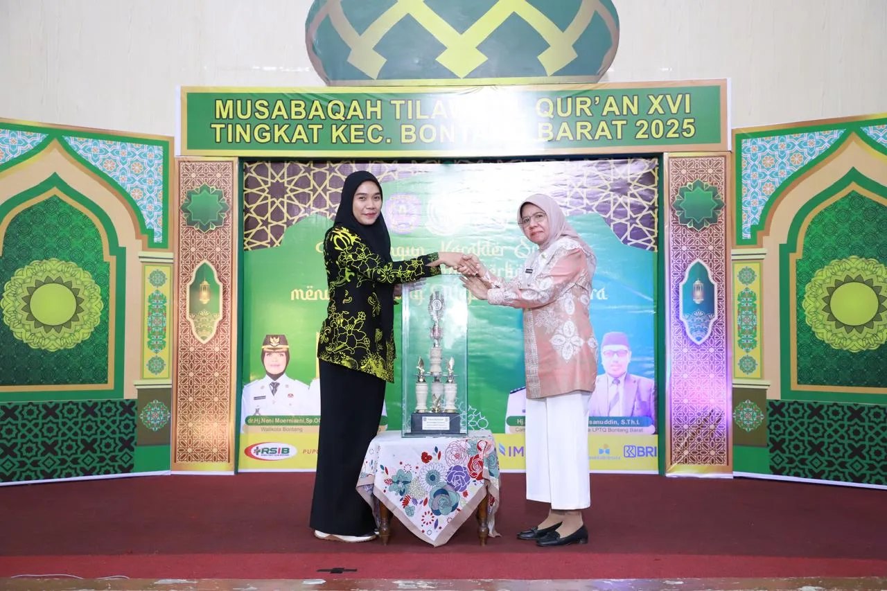 MTQ Bontang Barat 2025 Resmi Ditutup, Kelurahan Belimbing Keluar Sebagai Juara Umum
