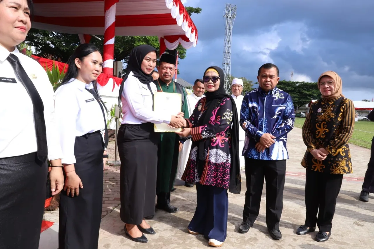 1.424 PPPK Paruh Waktu Bontang Resmi Dilantik, Neni: ASN Adalah Pelayan Masyarakat