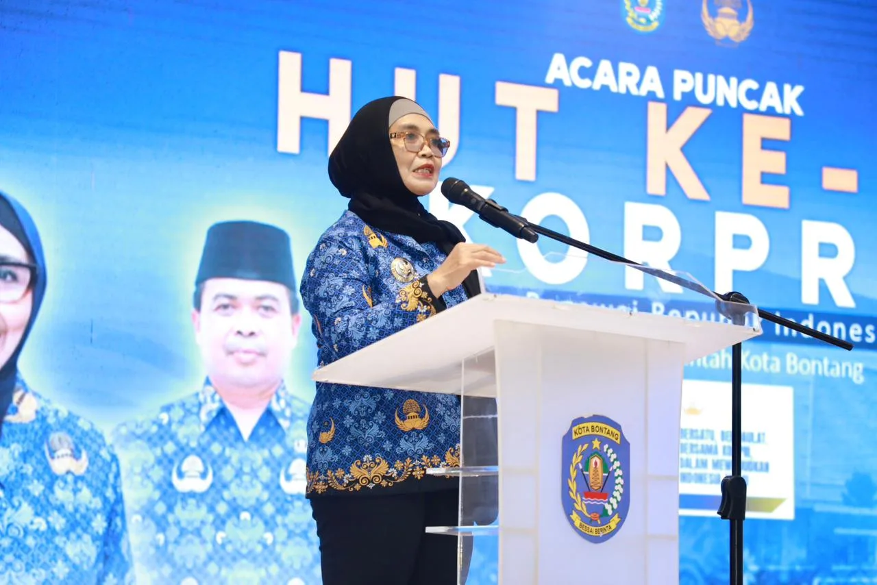 HUT ke-54 Korpri, Wali Kota Neni Ingatkan ASN Adalah Khalifah: Jaga Martabat, Jangan Sampai Rumah Tangga Retak